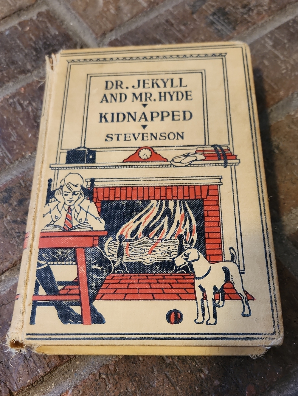 Vintage 'Dr. Jekyll and Mr. Hyde' Kidnappe Hardcover Book By Stevenson 99 Years